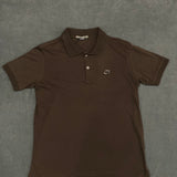 CAMISETA POLO LCST - MARROM