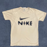 CAMISETA NK LOGO - BEGE
