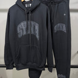Conjunto Moletom Syna - Preto/Cinza