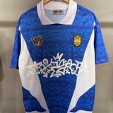 Camisa Polo Recortada over brasil TS - Azul