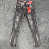 CALÇA BROW JEANS JOGADOR - CINZA ESCURO