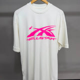 CAMISETA OVERSIZED HELLSTAR - OFF WHITE