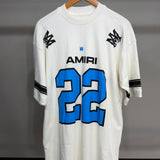 Camiseta Oversized Amiri 22 - Off White