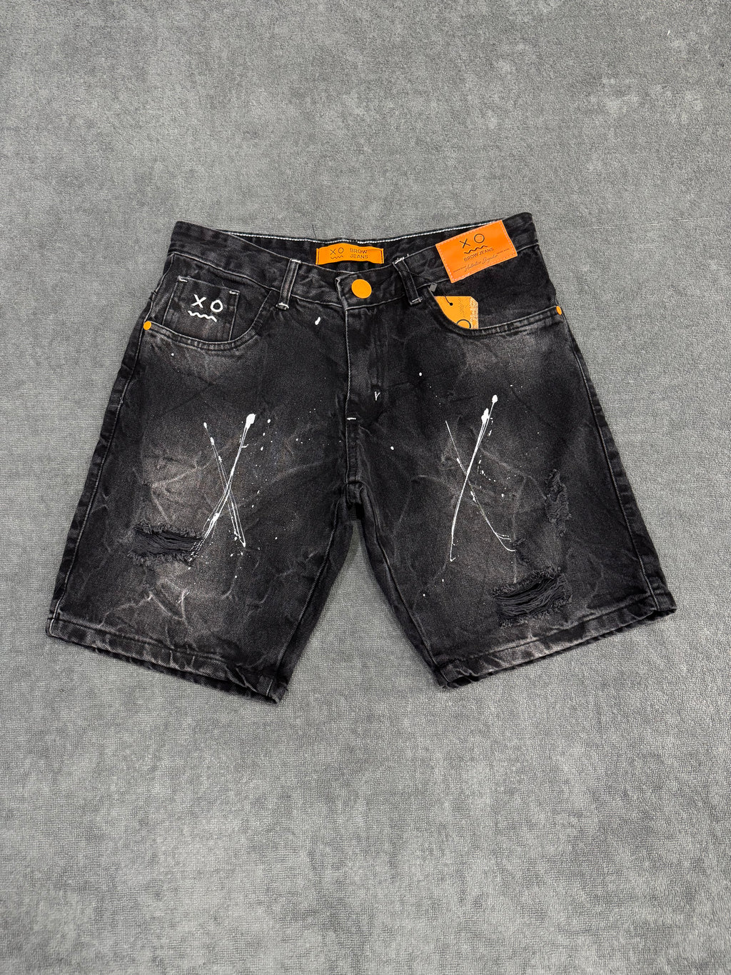 BERMUDA BROW JEANS JOGADOR - PRETA