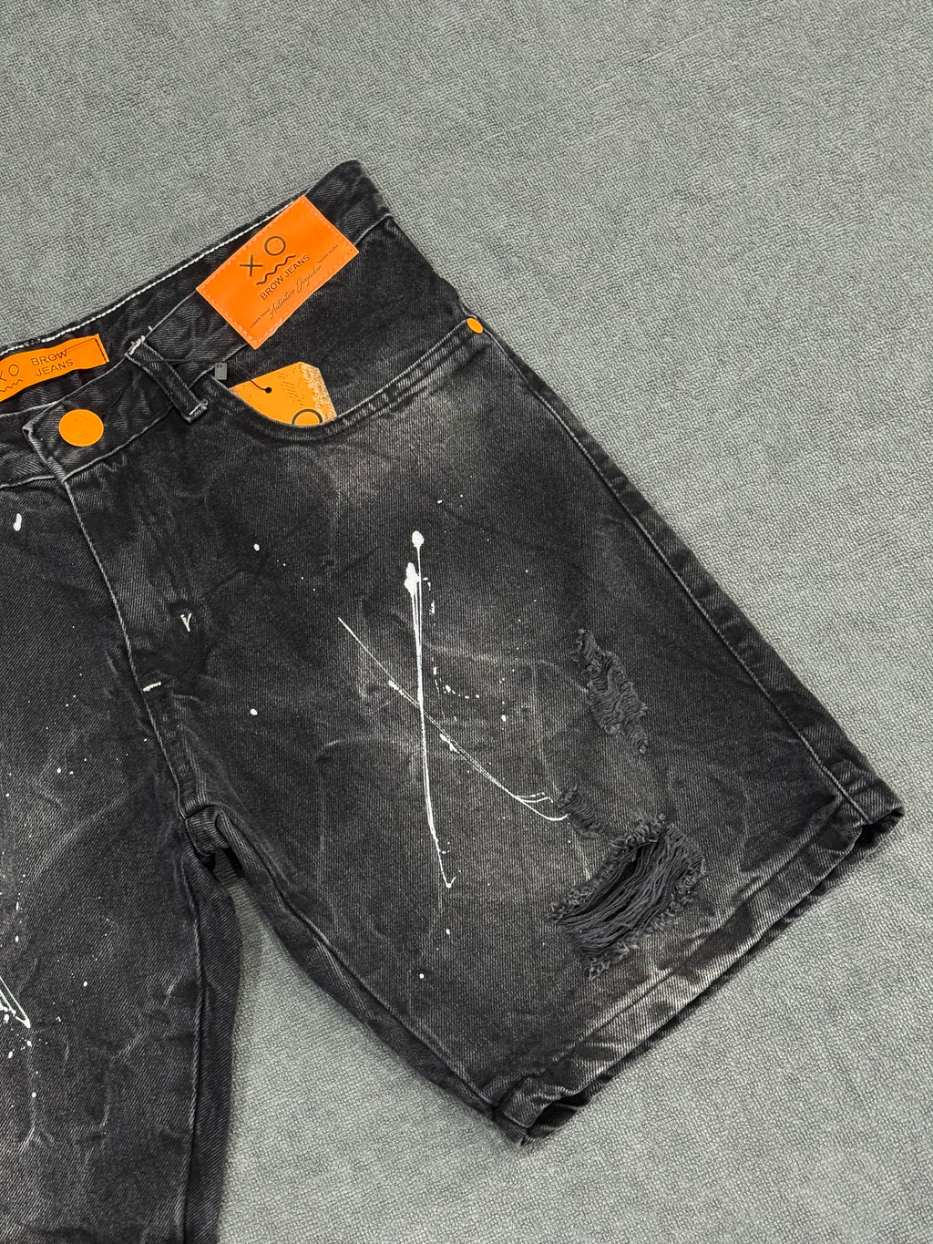 BERMUDA BROW JEANS JOGADOR - PRETA
