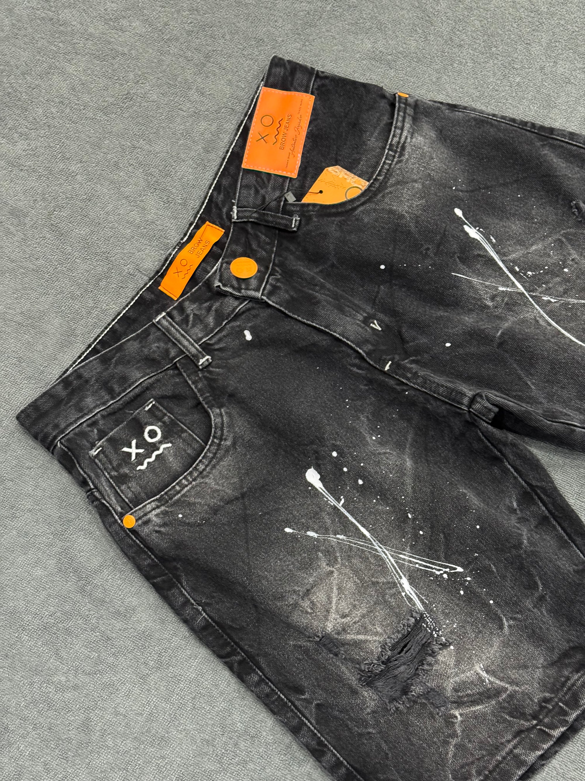 BERMUDA BROW JEANS JOGADOR - PRETA
