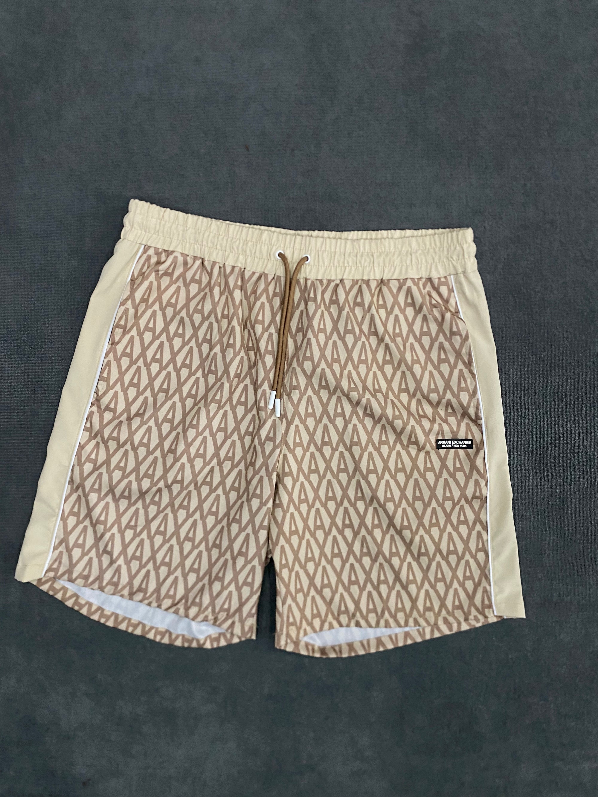 BERMUDA SHORT TACTEL ARMANI - BEGE
