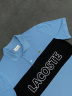 CAMISETA POLO LCST - AZUL/PRETO