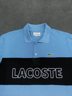 CAMISETA POLO LCST - AZUL/PRETO