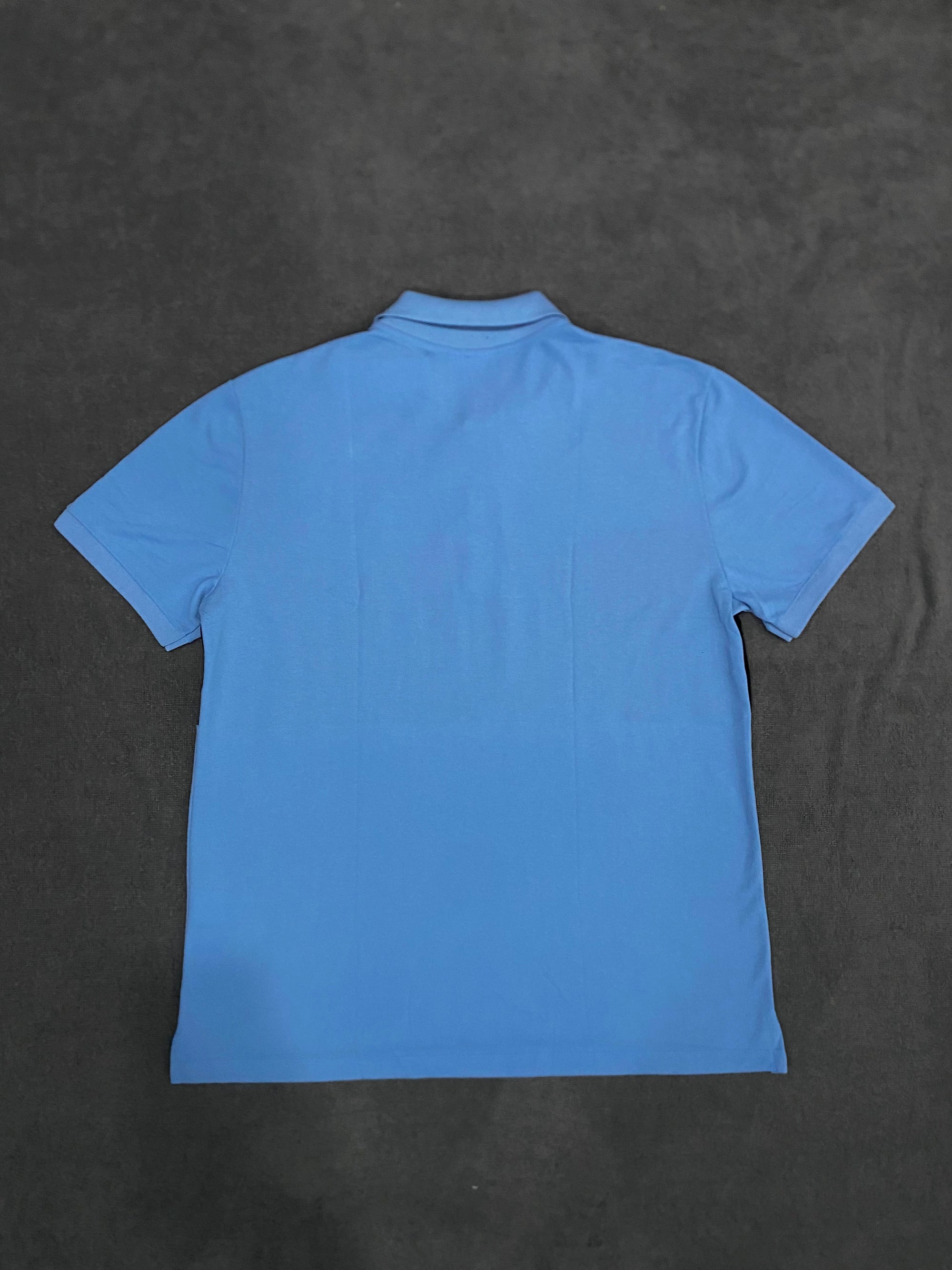CAMISETA POLO LCST - AZUL/PRETO