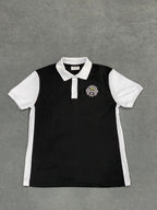 CAMISETA POLO LSCT - PRETA/BRANCA