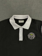 CAMISETA POLO LSCT - PRETA/BRANCA