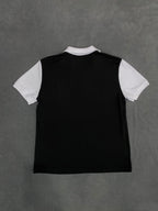 CAMISETA POLO LSCT - PRETA/BRANCA