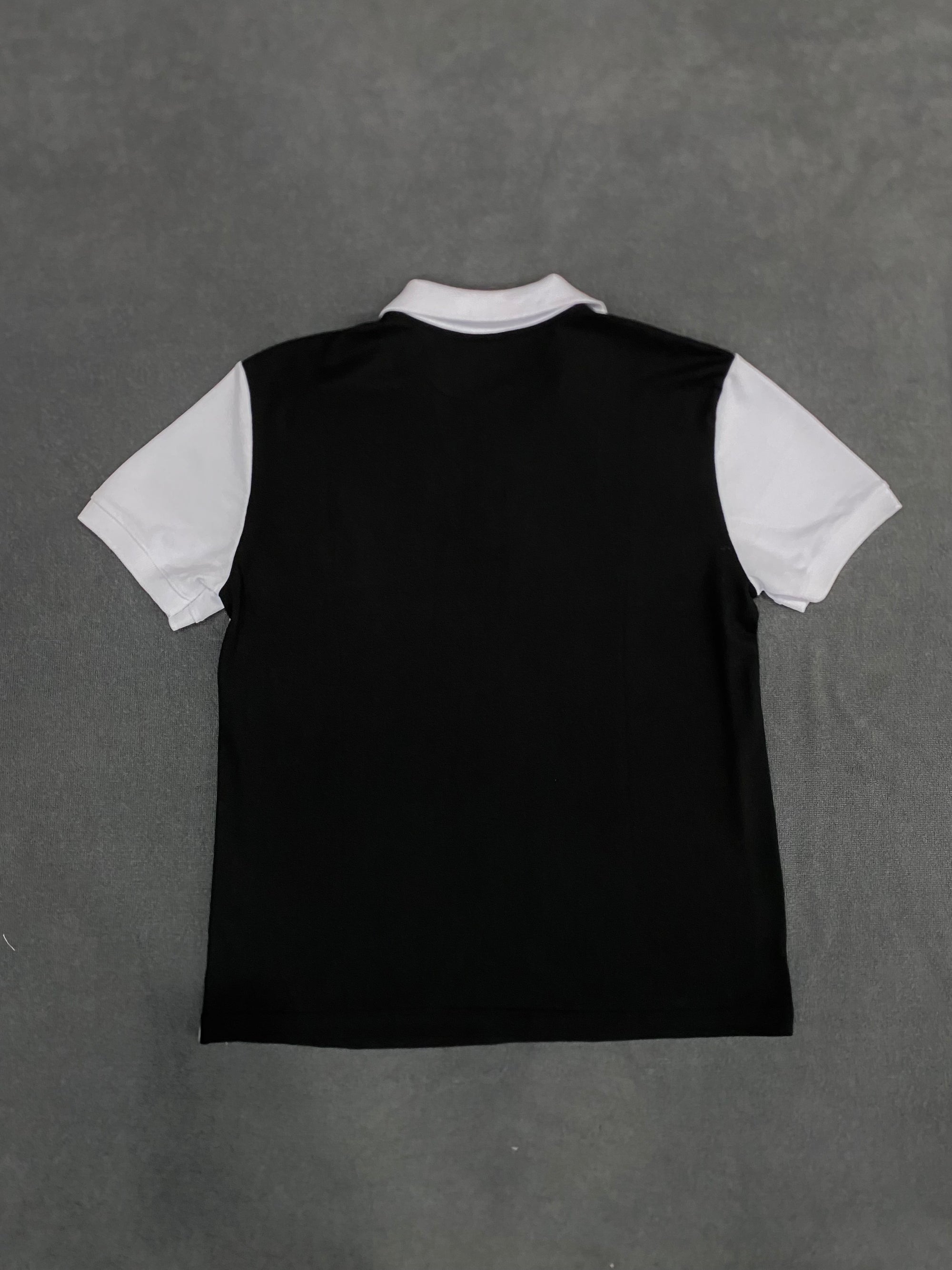 CAMISETA POLO LSCT - PRETA/BRANCA