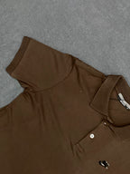 CAMISETA POLO LCST - MARROM