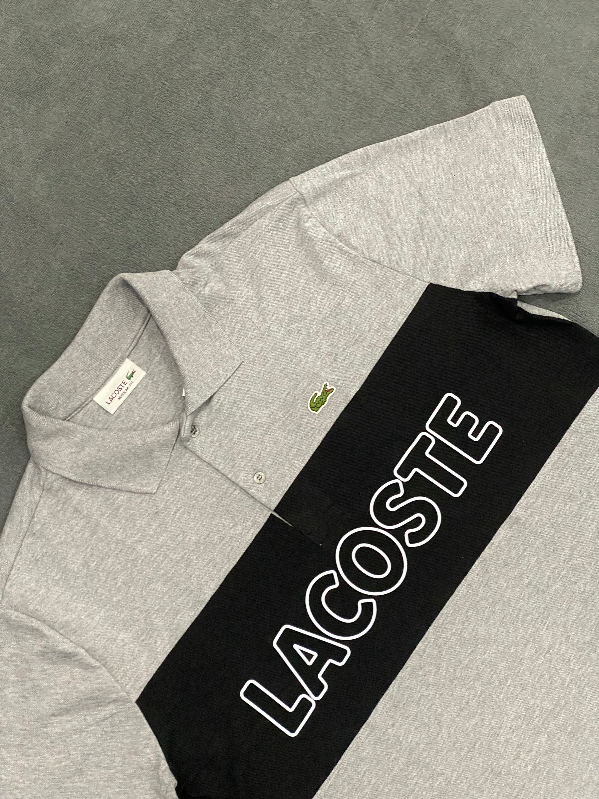 CAMISETA POLO LCST - BRANCA/PRETA