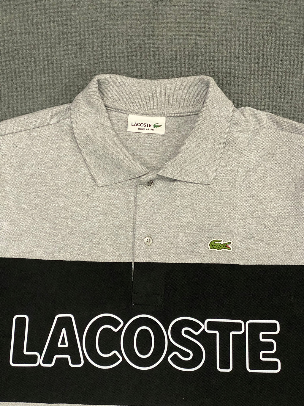 CAMISETA POLO LCST - BRANCA/PRETA