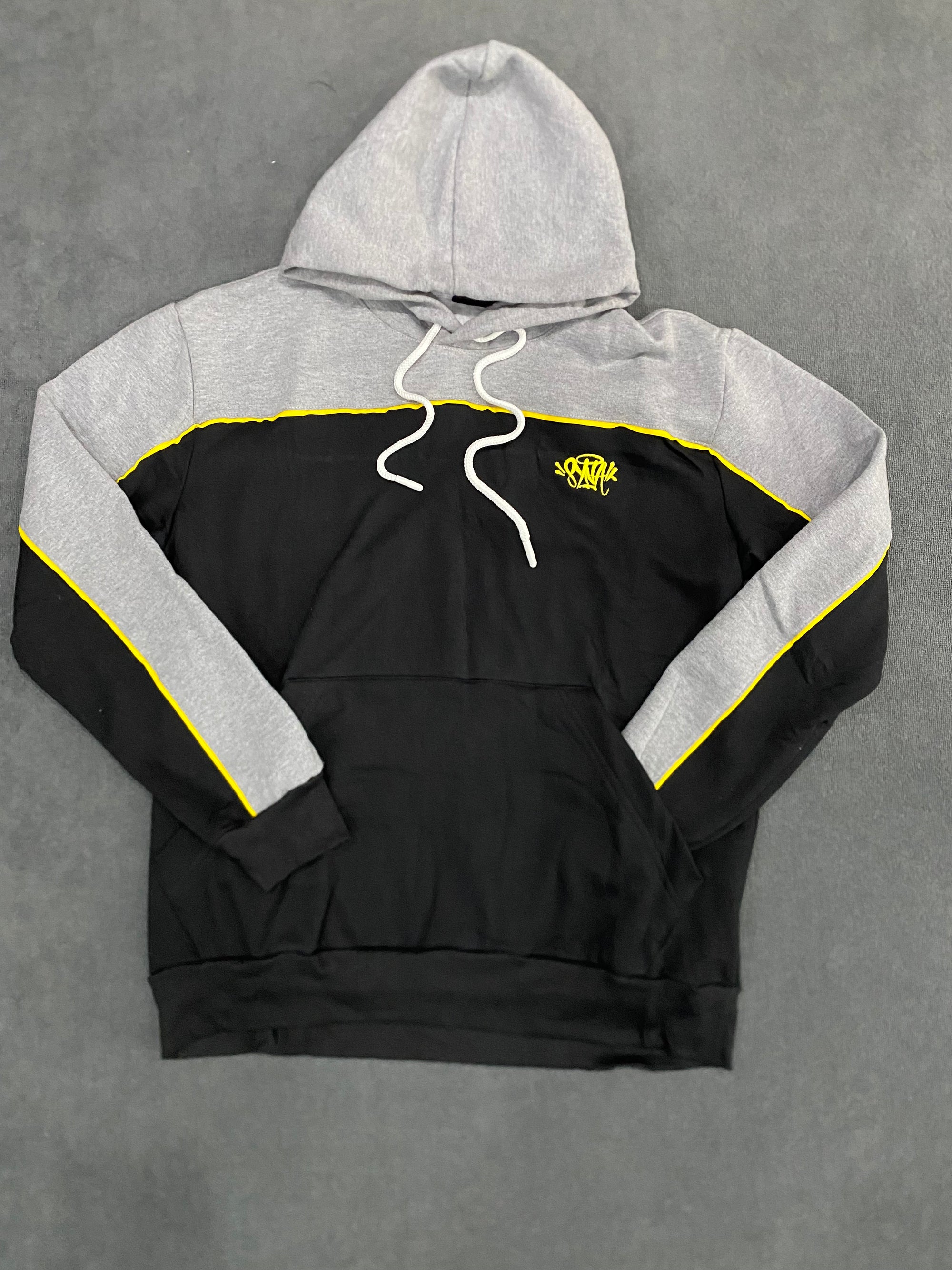 CONJUNTO SYNA WORLD - PRETO/CINZA