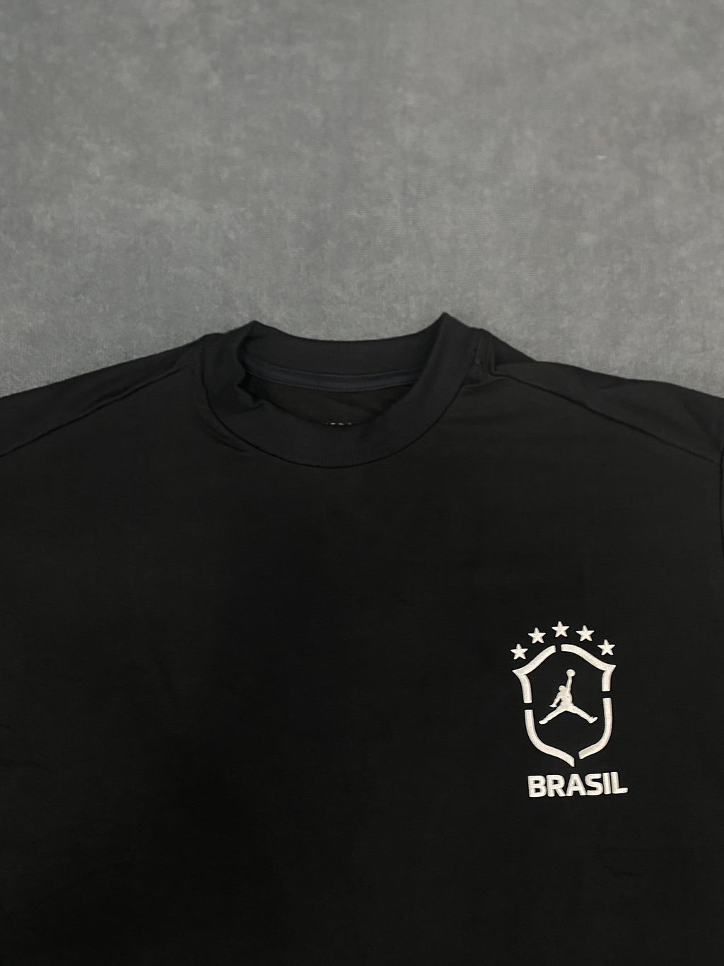 CAMISETA OVERSIZED NK BR - PRETA