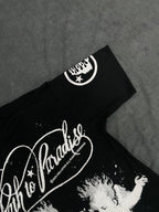 CAMISETA OVERSIZED TREE ANGELS - PRETA