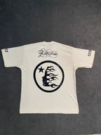 CAMISETA OVERSIZED HELLSTAR TWO ANGELS - BRANCA