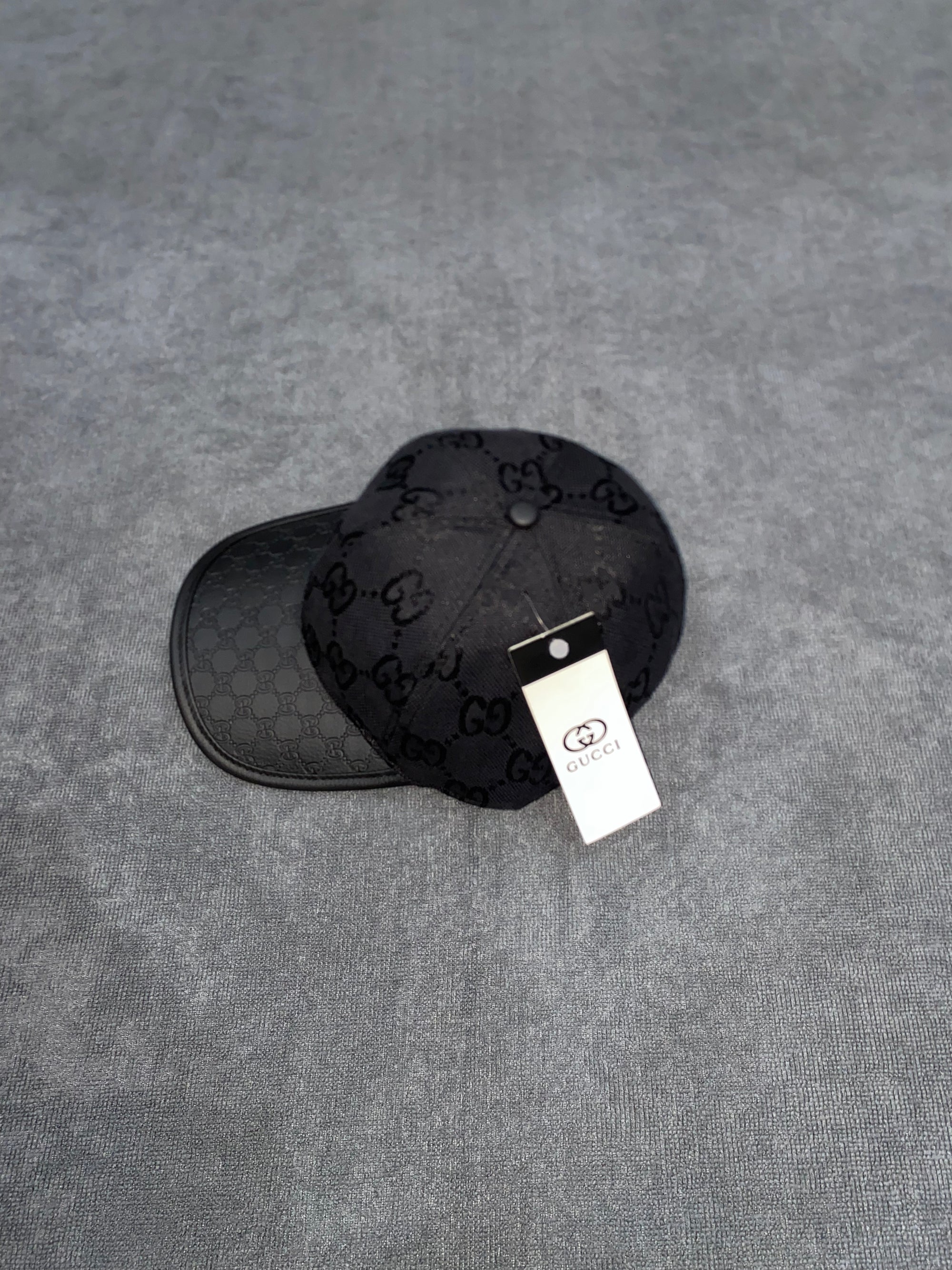 BONÉ GUCCI ALL BLACK