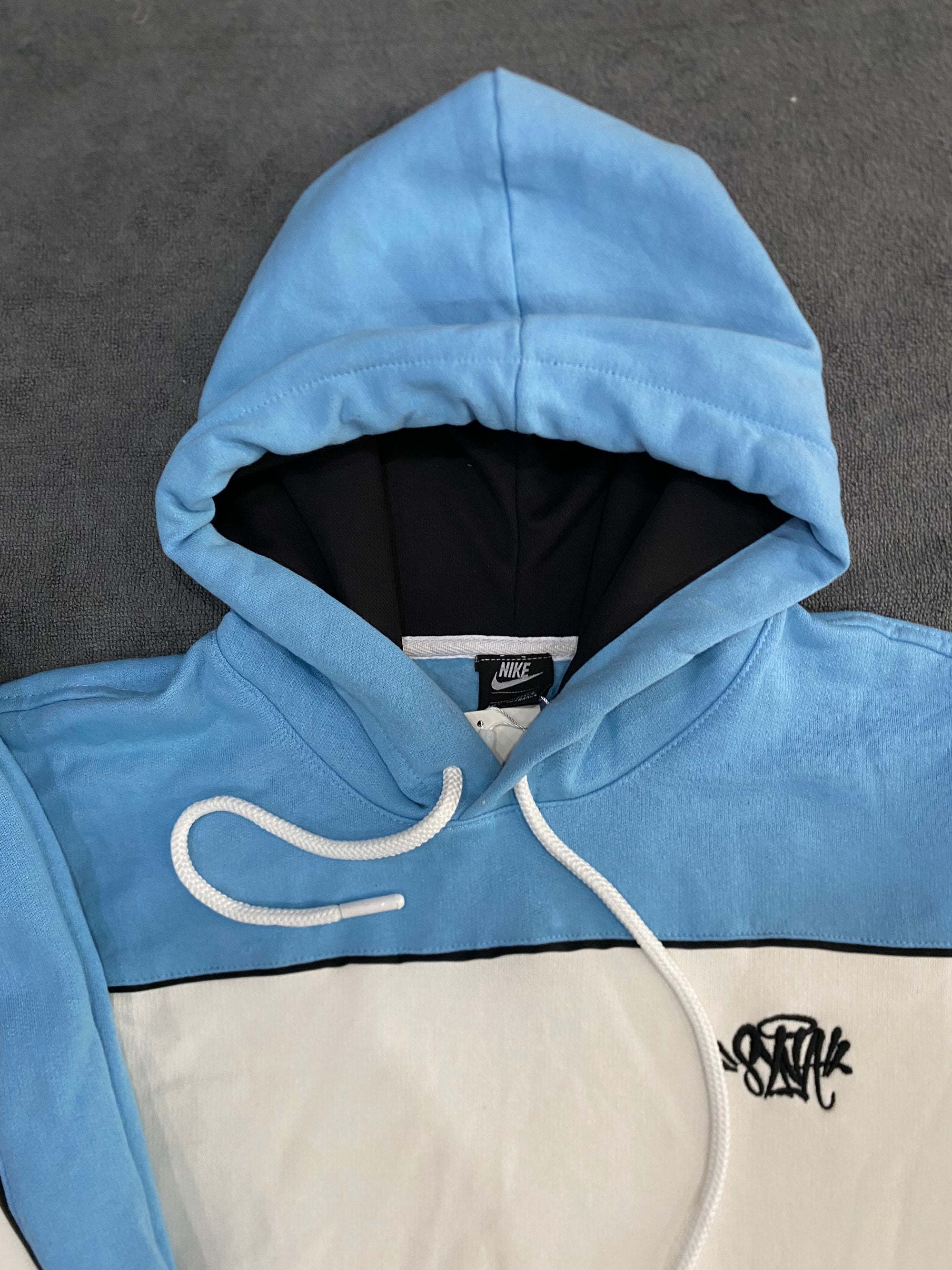 CONJUNTO SYNA WORLD - AZUL/BRANCO