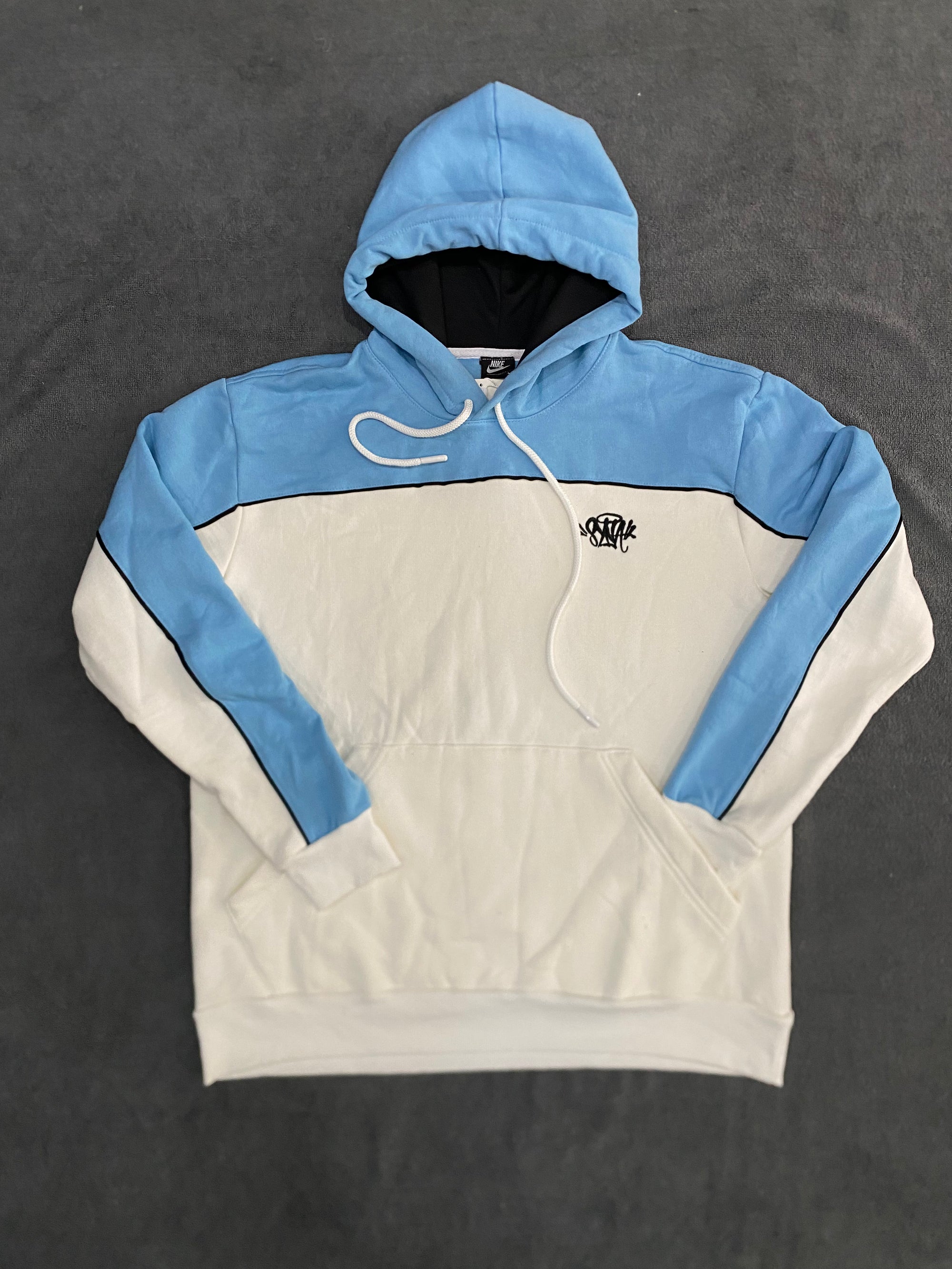 CONJUNTO SYNA WORLD - AZUL/BRANCO