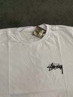 CAMISETA STUSSY LOGO - BRANCA