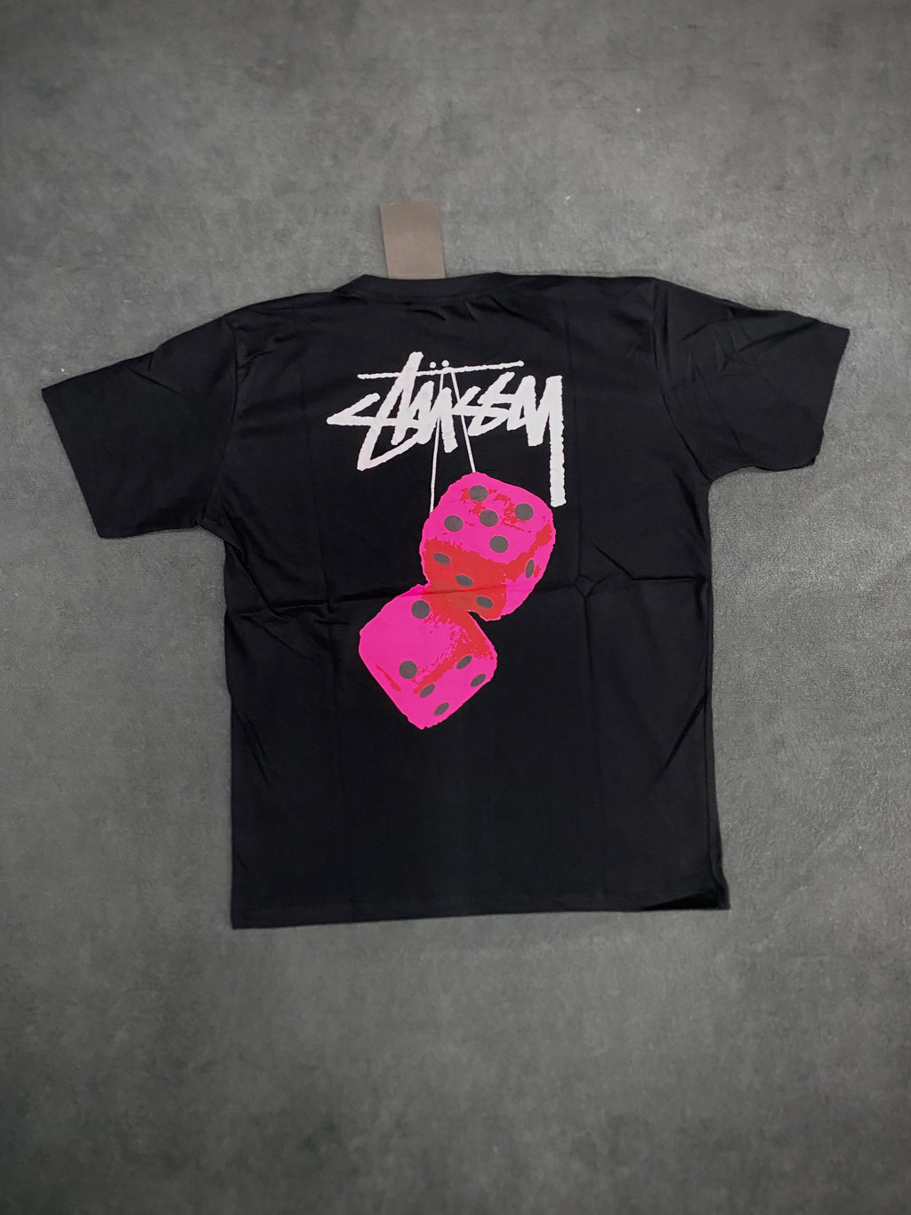 CAMISETA STUSSY LOGO - PRETA