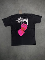 CAMISETA STUSSY LOGO - PRETA