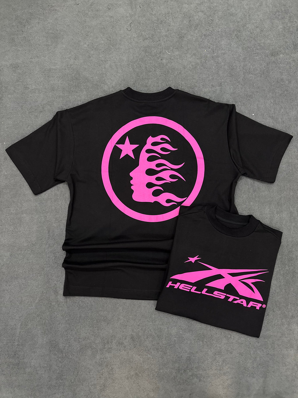 CAMISETA OVERSIZED HELL STAR - PRETA