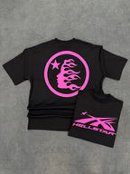 CAMISETA OVERSIZED HELL STAR - PRETA