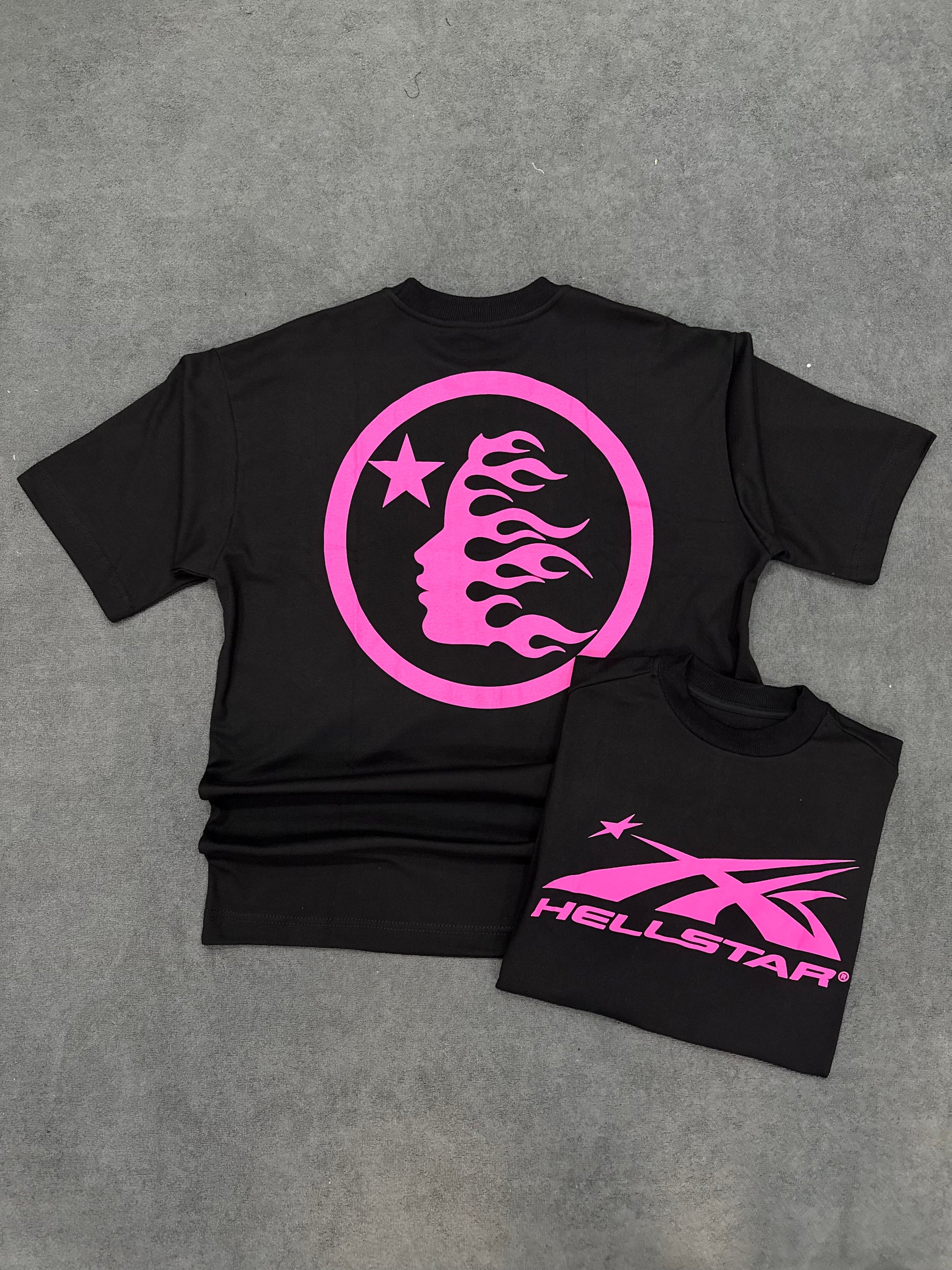 CAMISETA OVERSIZED HELL STAR - PRETA