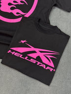 CAMISETA OVERSIZED HELL STAR - PRETA