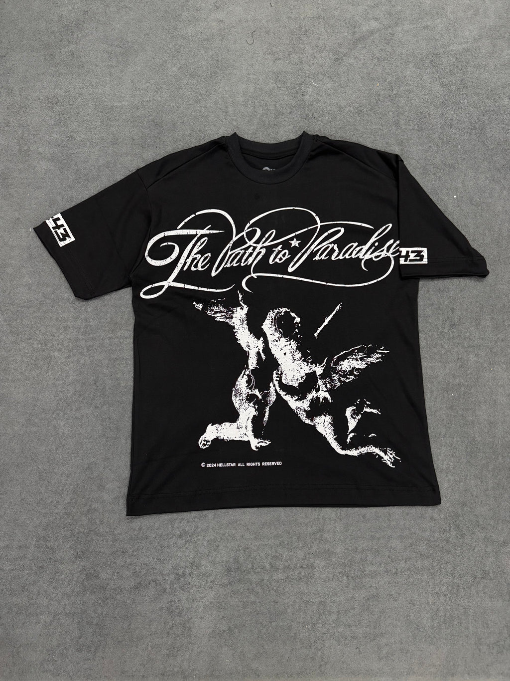 CAMISETA OVERSIZED HELLSTAR PARADISE