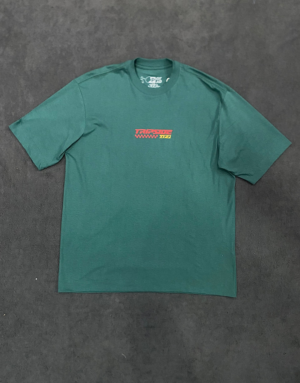 CAMISETA OVERSIZED TRIP SIDE - VERDE