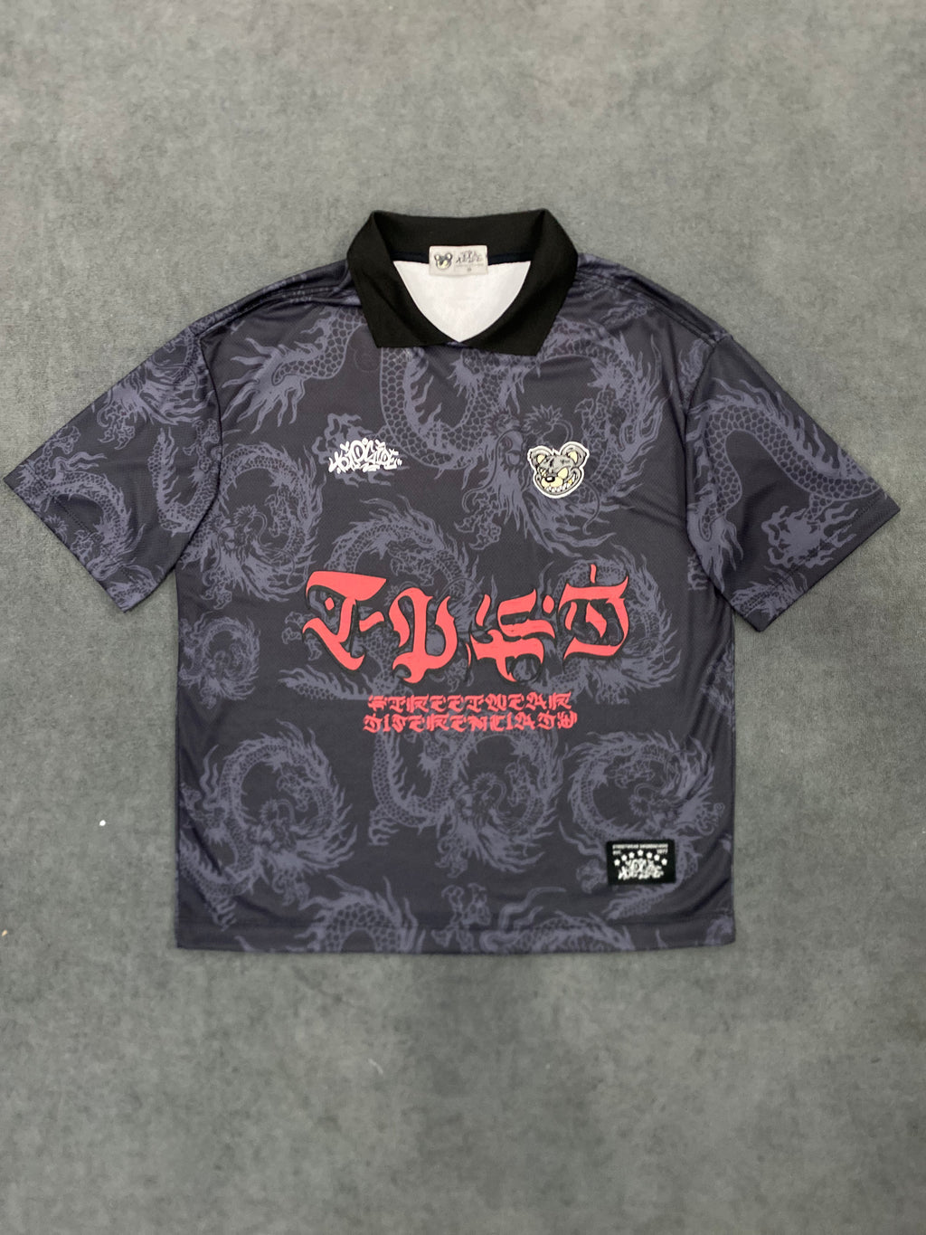 CAMISETA POLO DRY FIT TRIPSIDE DRAGON