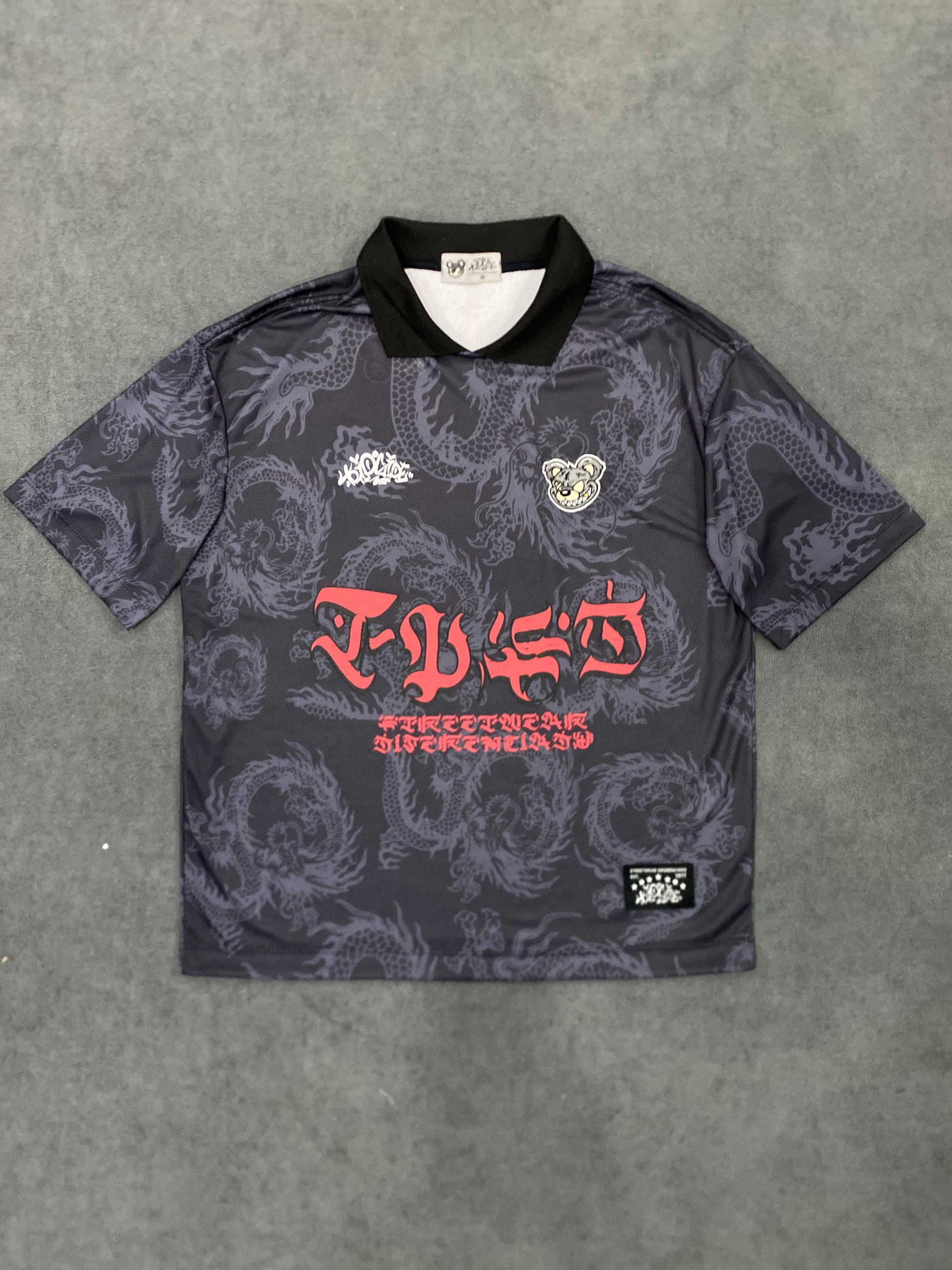 CAMISETA POLO DRY FIT TRIPSIDE DRAGON