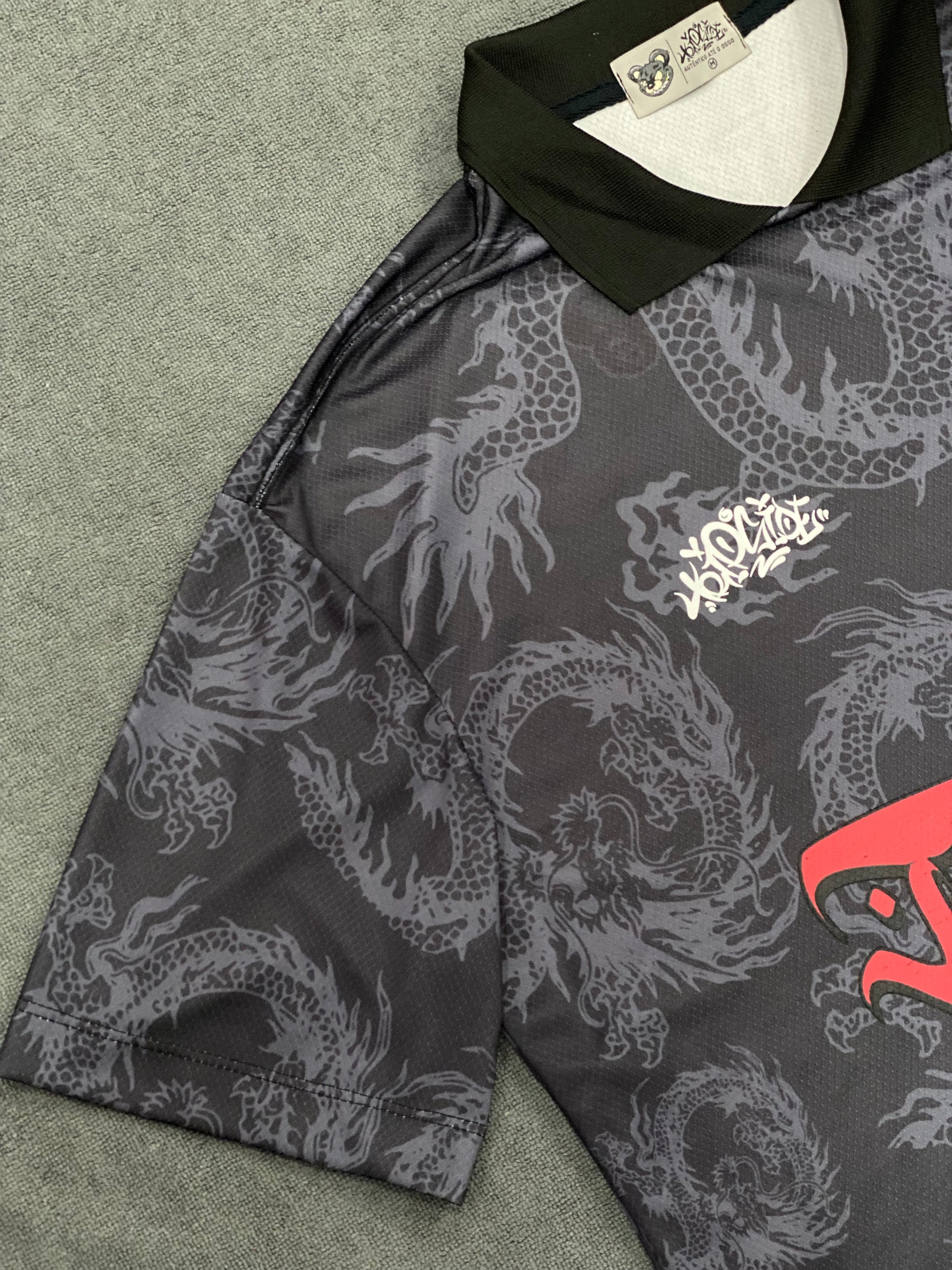 CAMISETA POLO DRY FIT TRIPSIDE DRAGON