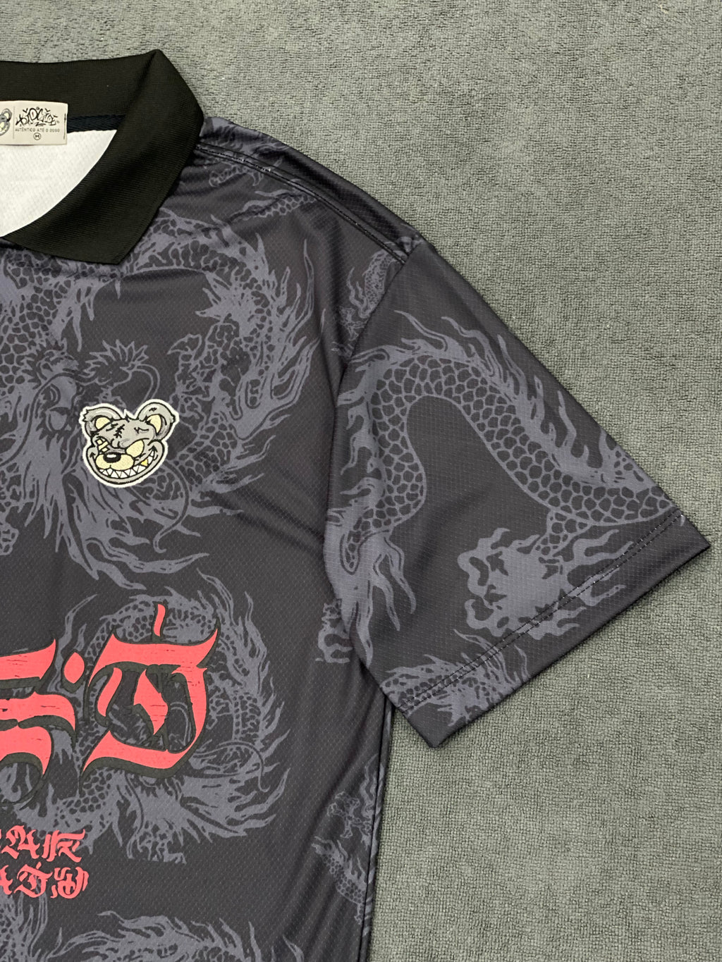 CAMISETA POLO DRY FIT TRIPSIDE DRAGON
