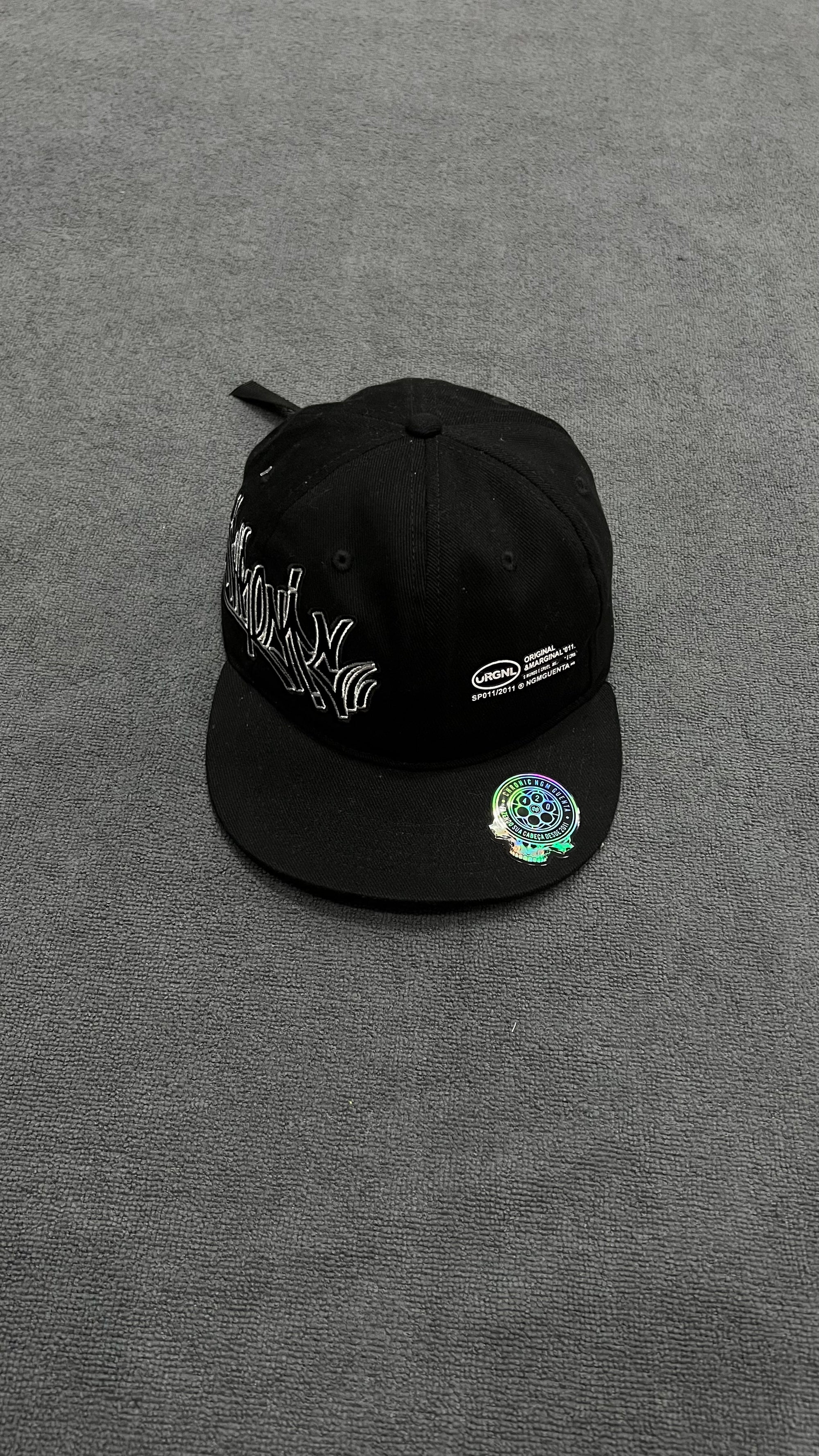 BONÉ CHRONIC FIVE PANEL NGM - PRETO