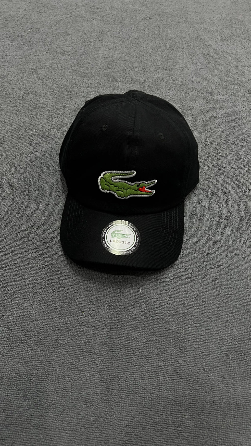 BONÉ LSCT CROCODILO - PRETO