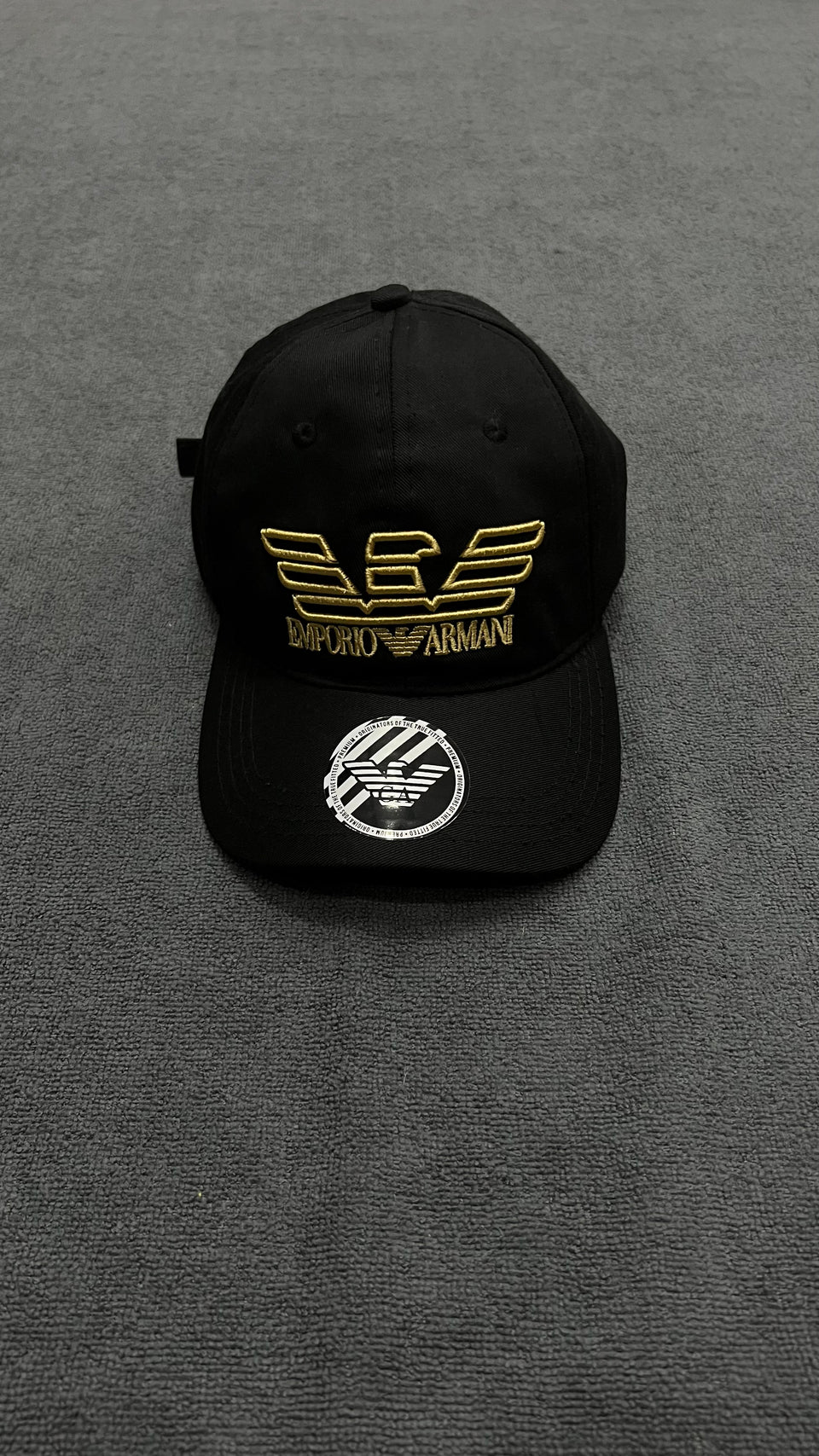 BONÉ ARMANI - PRETO