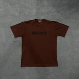 CAMISETA OVERSIZED NK JUST DO IT - MARROM