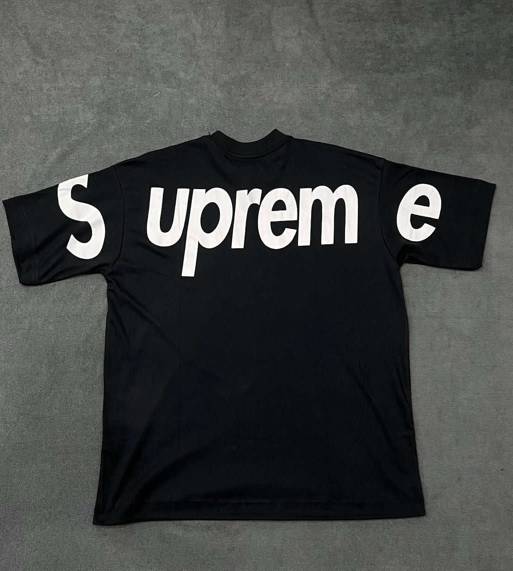 CAMISETA OVERSIZED SUP LOGO - PRETA