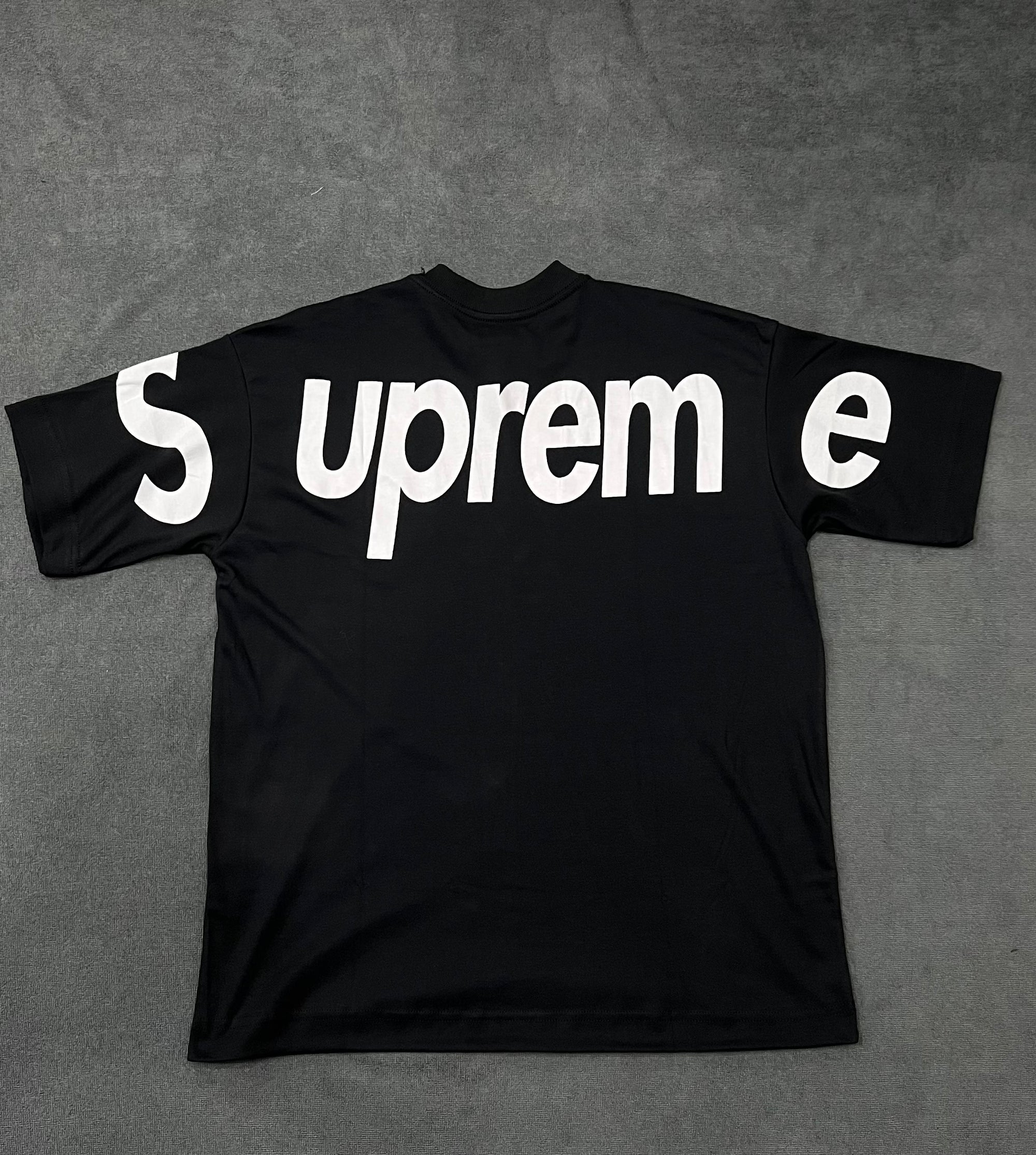 CAMISETA OVERSIZED SUP LOGO - PRETA