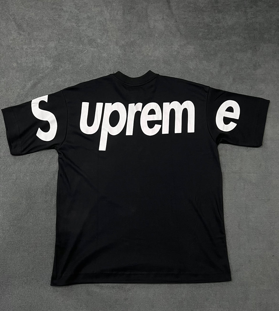 CAMISETA OVERSIZED SUP LOGO - PRETA