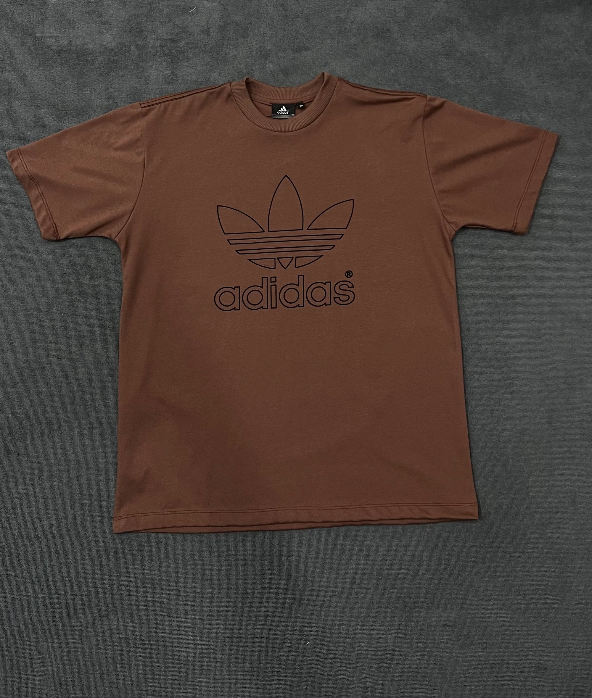 CAMISETA OVERSIZED ADD LOGO - MARROM