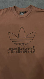 CAMISETA OVERSIZED ADD LOGO - MARROM